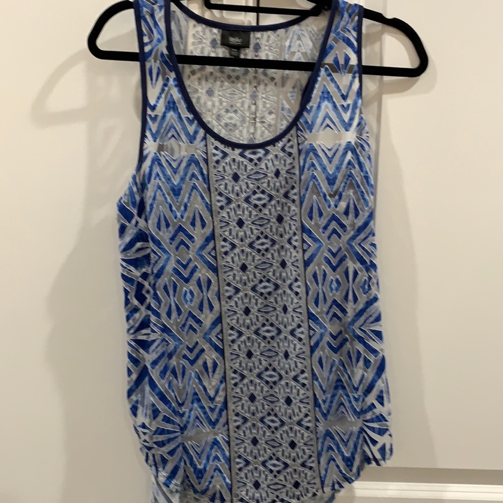 Aztec design flowy tunic
